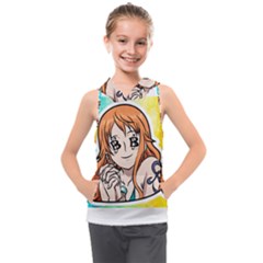 Nami Lovers Money Kids  Sleeveless Hoodie by designmarketalsprey31