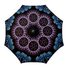 Digitalart Kaleidoscope Golf Umbrellas by Sparkle