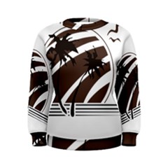 Palm Tree Design-01 (1) Women s Sweatshirt by thenyshirt