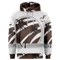 Palm Tree Design-01 (1) Men s Overhead Hoodie View1