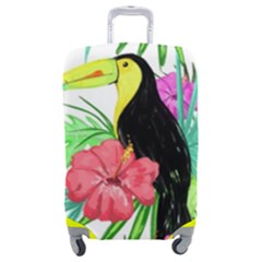 Sheets Tropical Nature Green Plant Luggage Cover (medium) by Ravend