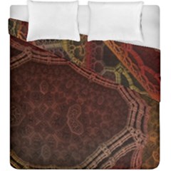 Fractal Pattern Geometric Pattern Duvet Cover Double Side (king Size) by danenraven