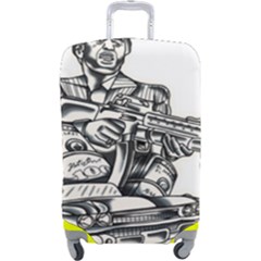 Scarface Movie Traditional Tattoo Luggage Cover (large) by tradlinestyle