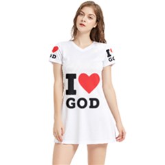 I Love God Women s Sports Skirt by ilovewhateva