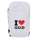 I love god Waist Pouch (Small) View1