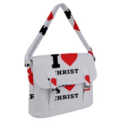 I Love Christ Buckle Messenger Bag by ilovewhateva