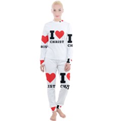 I Love Christ Women s Lounge Set by ilovewhateva