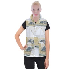 Technics Design Element Set Pattern Graphic Symbol Women s Button Up Vest by danenraven