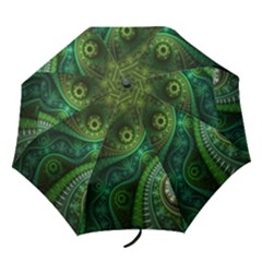 Abstract Pattern Design Art Fabric Decoration Folding Umbrellas by danenraven