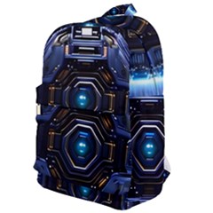 Ai Generated Digital Technology Computer Internet Classic Backpack by Ravend