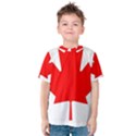 Canada Flag Canadian Flag View Kids  Cotton Tee View1