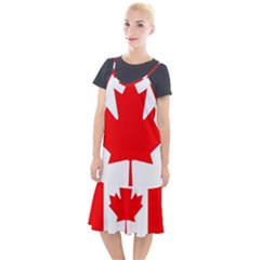 Canada Flag Canadian Flag View Camis Fishtail Dress by Ravend