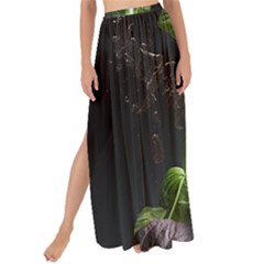 Ai Generated Drink Spinach Smooth Apple Ginger Maxi Chiffon Tie-up Sarong by danenraven