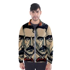 Ai Generated Nikola Tesla Tesla Nikolas Electricity Men s Windbreaker by danenraven