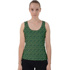 I Sail My Woods Velvet Tank Top by Sparkle