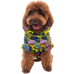 Psychedelic Rock Jimi Hendrix Dog Coat by Jancukart