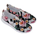 Exotic Watercolor Botanical Flowers Pattern No Lace Lightweight Shoes View3