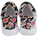 Exotic Watercolor Botanical Flowers Pattern No Lace Lightweight Shoes View4