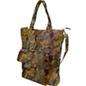 Rusty Orange Abstract Surface Shoulder Tote Bag View1