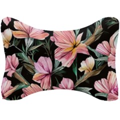 Charming Watercolor Flowers Seat Head Rest Cushion by GardenOfOphir