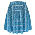 Network Social Abstract High Waist Skirt View2