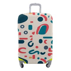 Shapes Pattern  Luggage Cover (small) by Sobalvarro