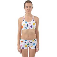 Polka Dot Back Web Gym Set by 8989