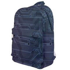 Circuit Board Circuits Mother Board Computer Chip Classic Backpack by Ravend