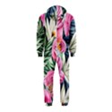 Delightful Watercolor Flowers And Foliage Hooded Jumpsuit (Kids) View2