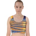 Endless Summer Nights Velvet Racer Back Crop Top View1