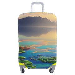 Breathtaking Sunset Luggage Cover (medium) by GardenOfOphir