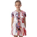 Fernando Torres Wallpaper Kids  Short Sleeve Pinafore Style Dress View1