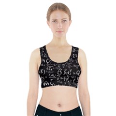 E=mc2 Text Science Albert Einstein Formula Mathematics Physics Sports Bra With Pocket by Jancukart