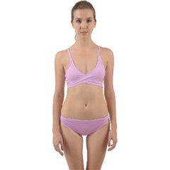 Blush Pink	 - 	wrap Around Bikini Set by ColorfulSwimWear