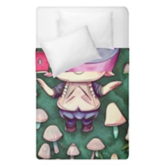 Toadstool Mushrooms Duvet Cover Double Side (single Size) by GardenOfOphir