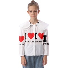 I Love Patricia Kids  Peter Pan Collar Blouse by ilovewhateva