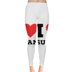 I Love Susan Leggings  by ilovewhateva