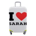 I love sarah Luggage Cover (Small) View1