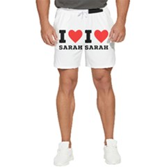 I Love Sarah Men s Runner Shorts by ilovewhateva