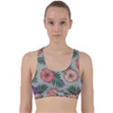 Flowers Petals Pattern Drawing Design Background Back Weave Sports Bra View1