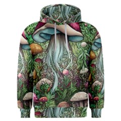 Craft Mushroom Men s Overhead Hoodie by GardenOfOphir