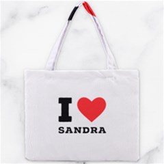 I Love Sandra Mini Tote Bag by ilovewhateva