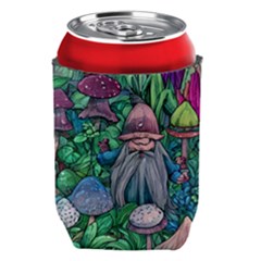 Mushroom Design Fairycore Forest Can Holder by GardenOfOphir