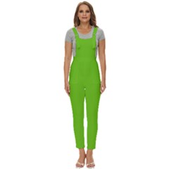 Alien Green	 - 	pinafore Overalls Jumpsuit by ColorfulWomensWear