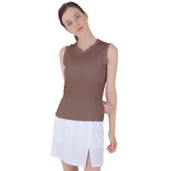 Brown Bear	 - 	sleeveless Sports Top by ColorfulSportsWear