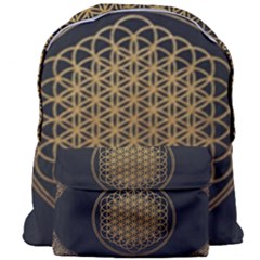 Horizon Sempiternal Bring Abstract Pattern Giant Full Print Backpack by Jancukart