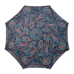 Background Ornament Paisley Golf Umbrellas by Jancukart