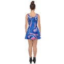 Abstract Liquid Art Pattern Inside Out Casual Dress View4