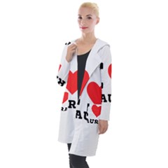 I Love Laura Hooded Pocket Cardigan by ilovewhateva