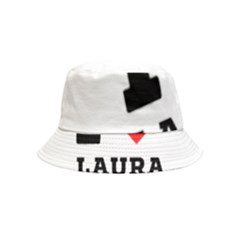 I Love Laura Bucket Hat (kids) by ilovewhateva